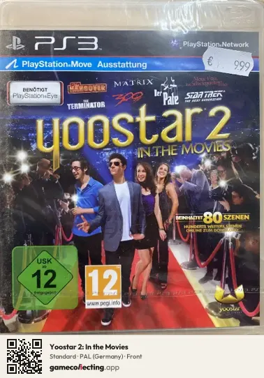 Yoostar 2: In the Movies PlayStation 3, Germany box front
