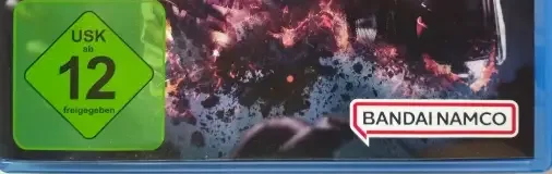 Tekken 8, the USK square on its front