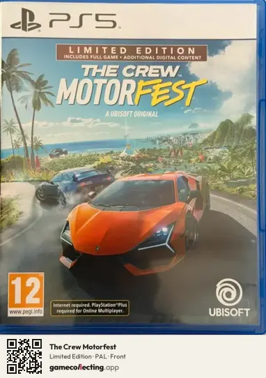 The Crew Motorfest PlayStation 5, PAL box front