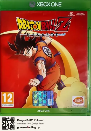 Dragon Ball Z: Kakarot Xbox One, Italy box front