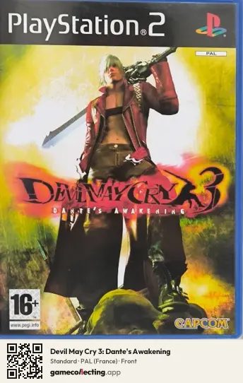 Devil May Cry 3: Dante's Awakening PlayStation 2, France box front