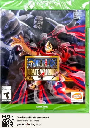One Piece: Pirate Warriors 4 Xbox One, NTSC box front