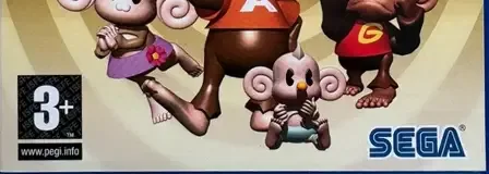 Super Monkey Ball Deluxe, the PEGI square on its front