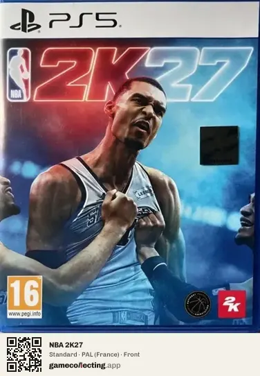 NBA 2K27 PlayStation 5, France box front