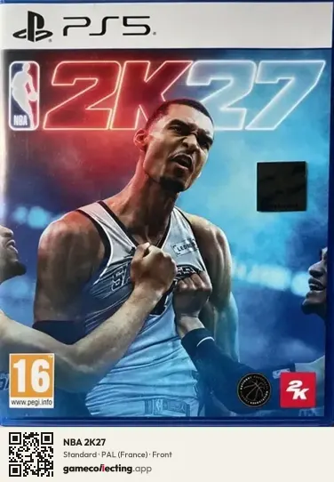 NBA 2K27 PlayStation 5, France box front