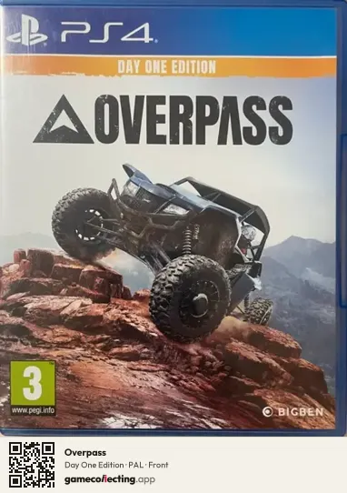 Overpass PlayStation 4, PAL box front