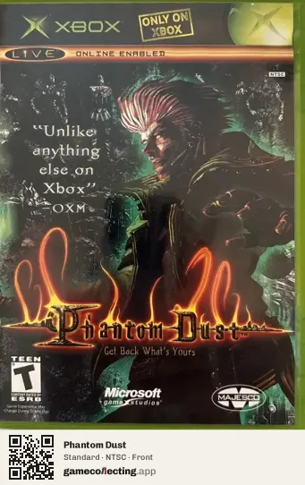 Phantom Dust Xbox, NTSC box front