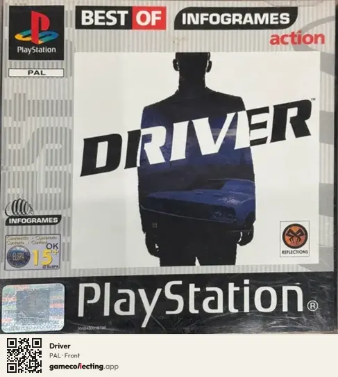Driver PlayStation, PAL box front