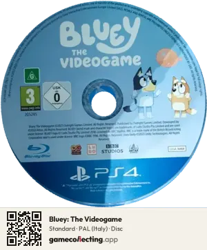 Bluey: The Videogame PlayStation 4, PAL disc