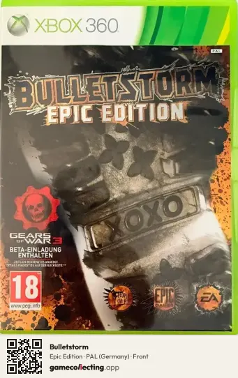 Bulletstorm Xbox 360, Germany box front