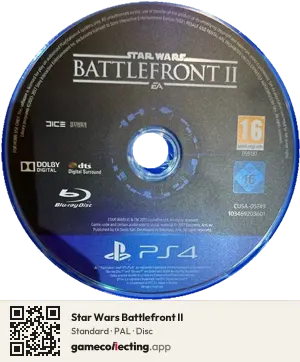 Star Wars Battlefront II PlayStation 4, PAL disc