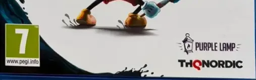 Disney Epic Mickey: Rebrushed, the PEGI square on its front