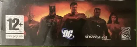 Justice League Heroes, the PEGI square on its front