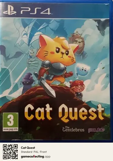 Cat Quest PlayStation 4, PAL box front