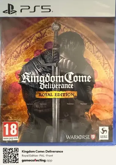 Kingdom Come: Deliverance PlayStation 5, PAL box front