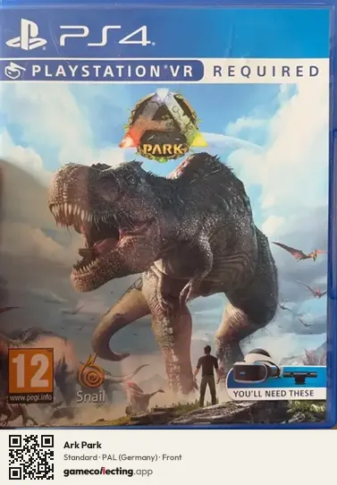 Ark Park PlayStation 4, Germany box front