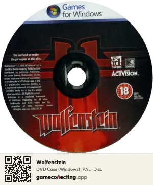 Wolfenstein Computer, PAL disc