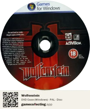 Wolfenstein Computer, PAL disc