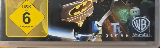 LEGO Batman 2: DC Super Heroes, the USK square on its front