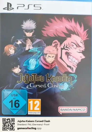 Jujutsu Kaisen: Cursed Clash PlayStation 5, Germany box front