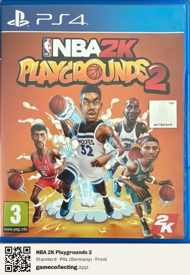 NBA 2K Playgrounds 2 PlayStation 4, Germany box front