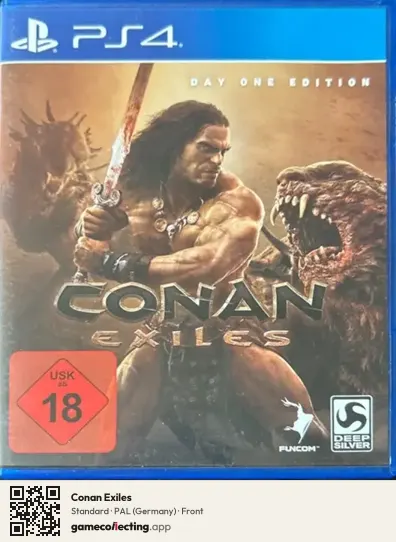 Conan Exiles PlayStation 4, Germany box front
