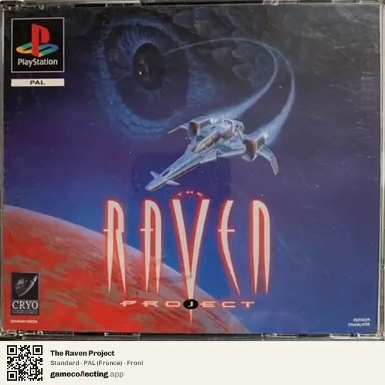 The Raven Project PlayStation, France box front