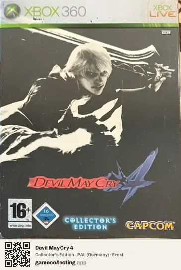 Devil May Cry 4 Xbox 360, Germany box front