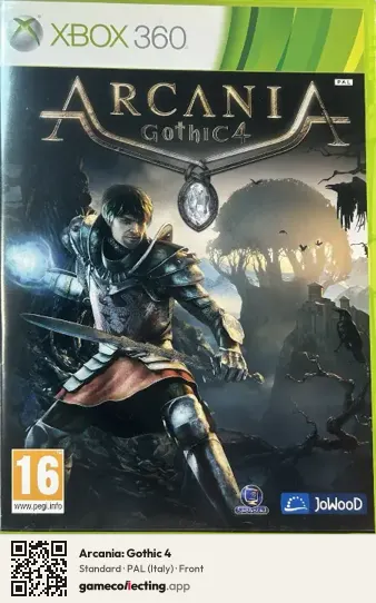 Arcania: Gothic 4 Xbox 360, Italy box front