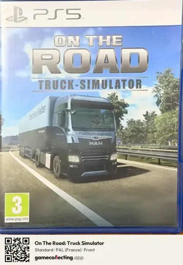 On The Road: Truck Simulator PlayStation 5, France box front