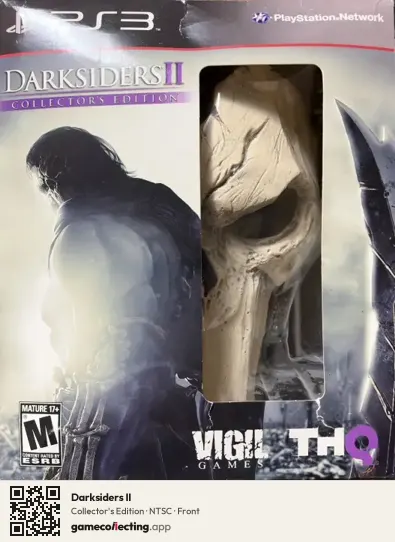 Darksiders II PlayStation 3, NTSC box front