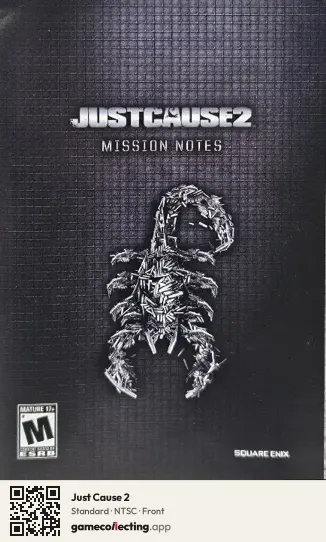 Just Cause 2 Xbox 360, NTSC box front