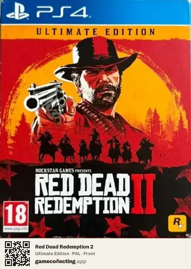 Red Dead Redemption 2 PlayStation 4, PAL box front