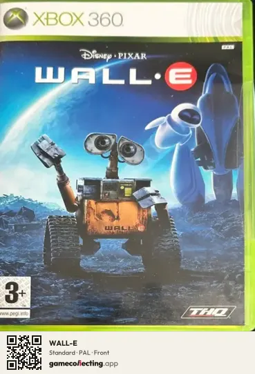 WALL-E Xbox 360, PAL box front