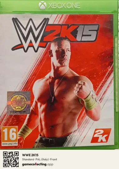 WWE 2K15 Xbox One, Italy box front