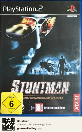 Stuntman PlayStation 2, Germany box front