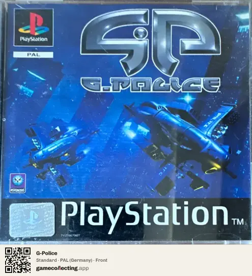 G-Police PlayStation, Germany box front