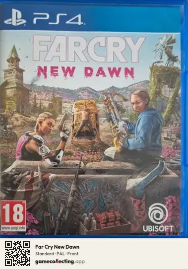 Far Cry New Dawn PlayStation 4, PAL box front