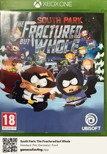 South Park: The Fractured but Whole Xbox One, Germany box front