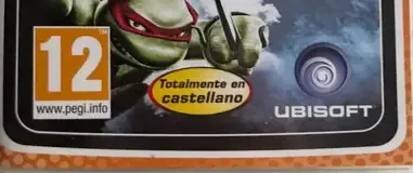TMNT, the PEGI square on its front