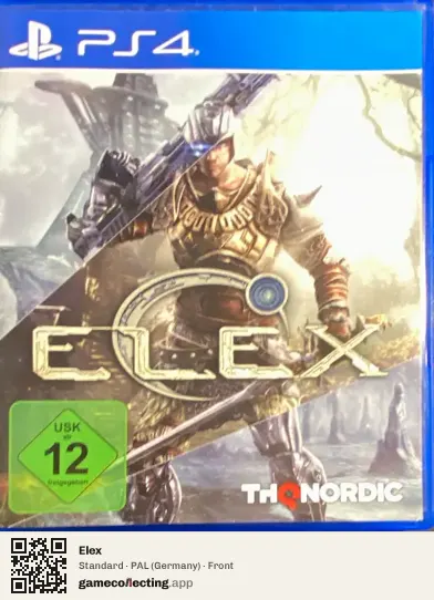 Elex PlayStation 4, Germany box front