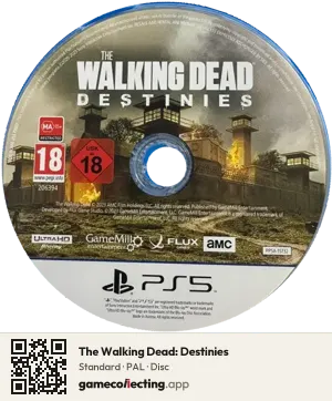 The Walking Dead: Destinies PlayStation 5, PAL disc