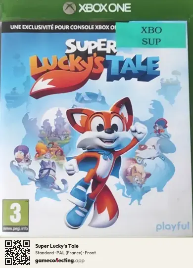 Super Lucky's Tale Xbox One, France box front