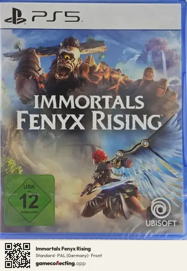 Immortals Fenyx Rising PlayStation 5, Germany box front