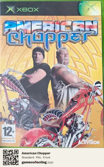 American Chopper Xbox, PAL box front