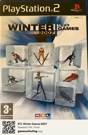 RTL Winter Games 2007 PlayStation 2, PAL box front