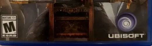 Assassin's Creed Syndicate, the ESRB box on its front