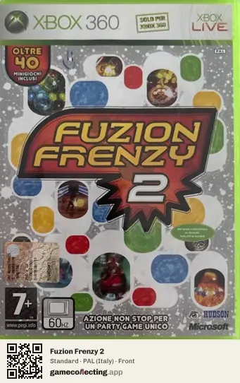 Fuzion Frenzy 2 Xbox 360, Italy box front