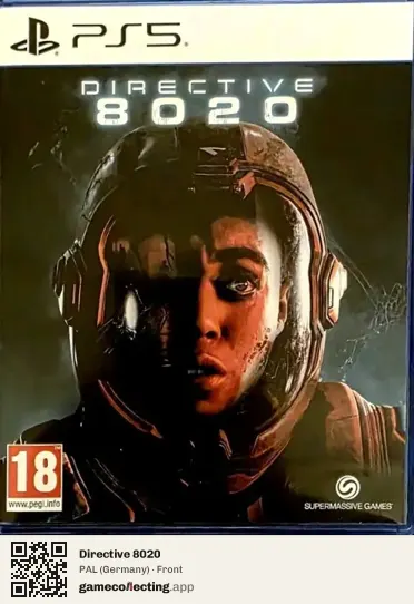 Directive 8020 PlayStation 5, Germany box front