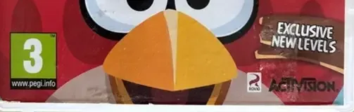 Angry Birds Trilogy, the PEGI square on its front